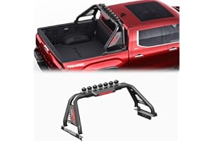 IIIREENO Roll Bar Sport Bar Chase Racks Compatible with Full Size Pickup Truck (RB07)