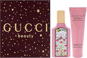 Flora Gorgeous - Gardenia by Gucci for Women - 2 Pc Gift Set 1.6oz EDP Spray, 1.6oz Body Lotion