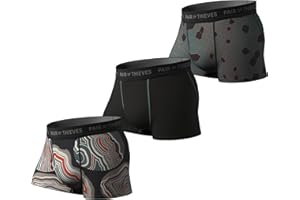Pair of Thieves Men’s Trunks Underwear Multipack – Cooling Mesh, No-Chafe Comfort, Stay-Put Fit, Breathable Performance