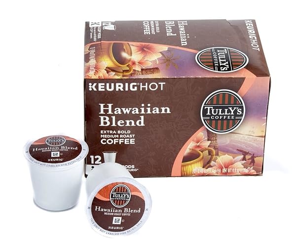 TULLY’S COFFEE HAWAIIAN BLEND MEDIUM ROAST K-CUP 12 CT (PACK OF 12)