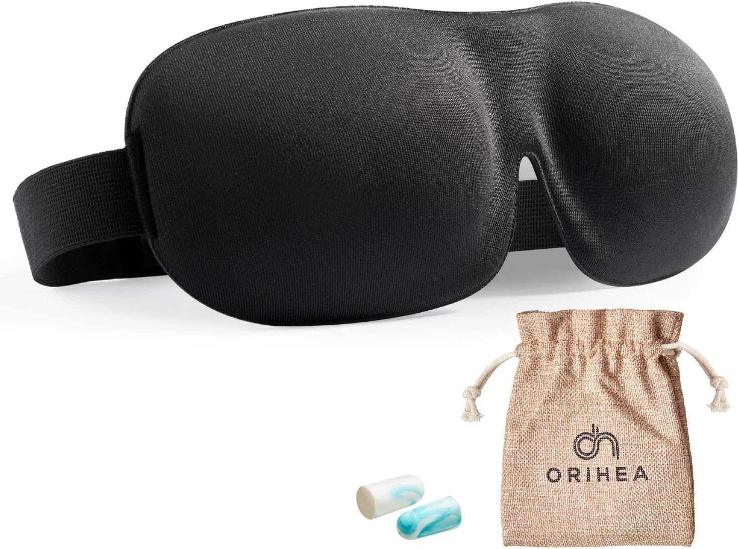 Eye Mask for Sleeping, Woman Sleep Mask, Patented Design 100% Blackout Eye Mask, 3D Contoured Comfortable Eye Cover & Blindfold, Great for Travel Nap Night's Sleeping