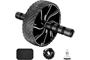 Sprwhale Ab Roller Wheel,Abdominal Wheel,Ab Workout Equipment for Core Workout,Core Exercise Equipment,Exercise Wheels for Home Gym,Fitness Equipment for Abdominal Exercise