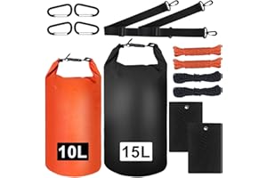 Foxtell Bear Food Bag Hanging System, 2 Sets Camping Bear Bag Kit Waterproof Bear Protection Bag with Pulley System Include 1