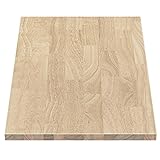 ARIEL 36 x 25 x 1.5 Hevea Unfinished Butcher Block