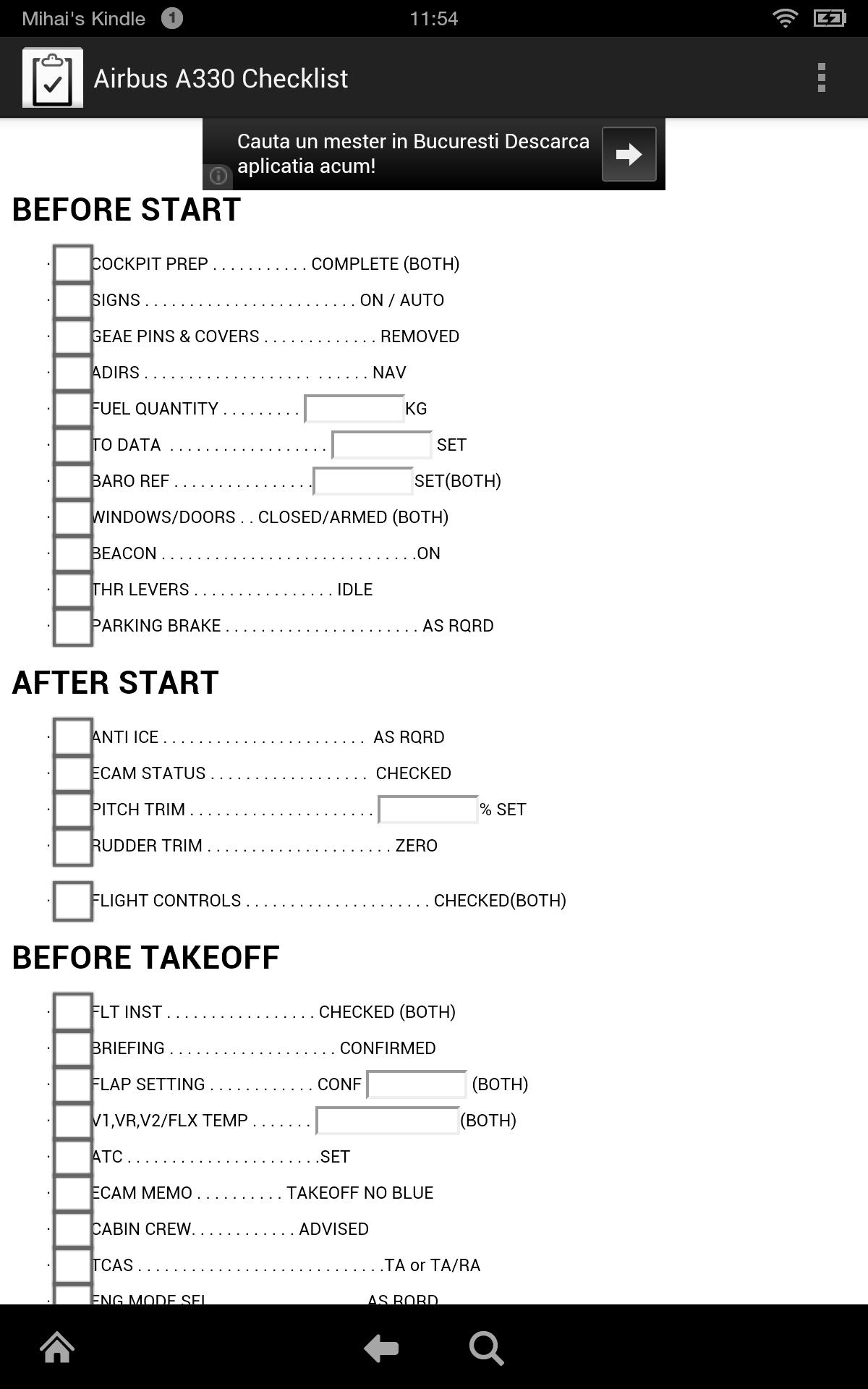 Airbus A330 Checklist - //medicalbooks.filipinodoctors.org