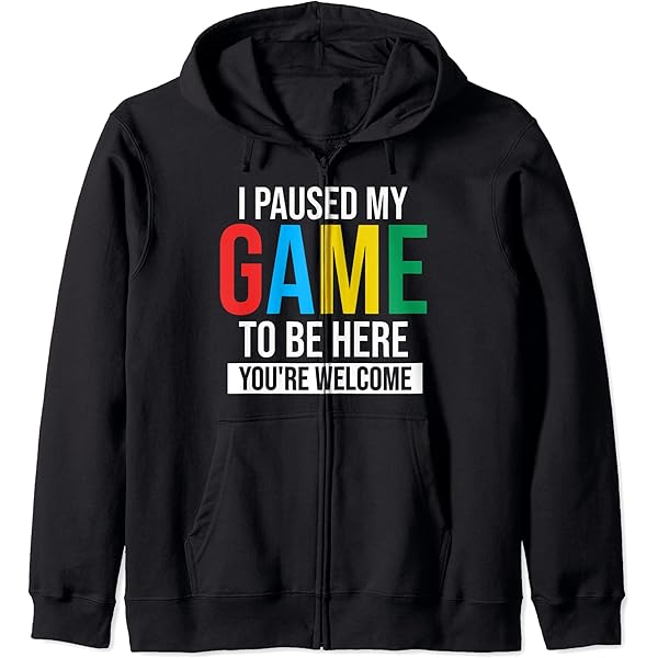 Sweat À Capuche Gamer Eat Sleep Game Repeat • EUR 35,87