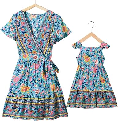 popreal mommy and me dresses