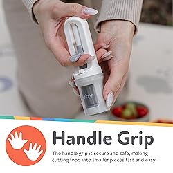 Nuby Grape Cutter Tool – Safe Grape Slicer for