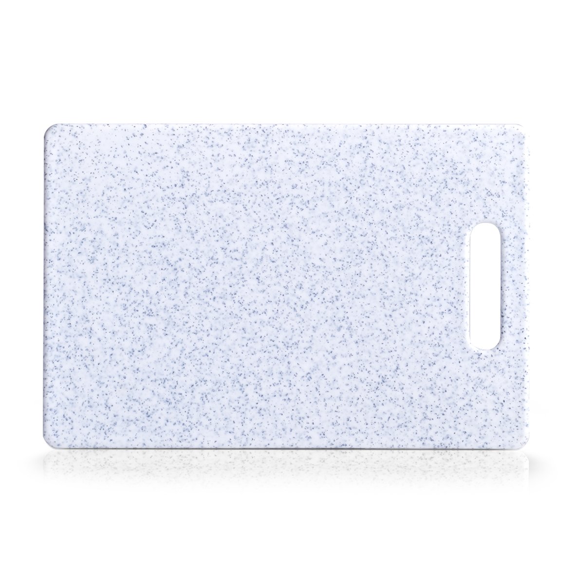 Zeller cutting board, plastic, Plastic, Light grey, ca. 30 x 20 cm