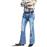 Mens Bell Bottom Jeans 70s Outfits for Men,Mens Bell Bottoms Disco Pants Bell Bottom Pants Jeans for Men
