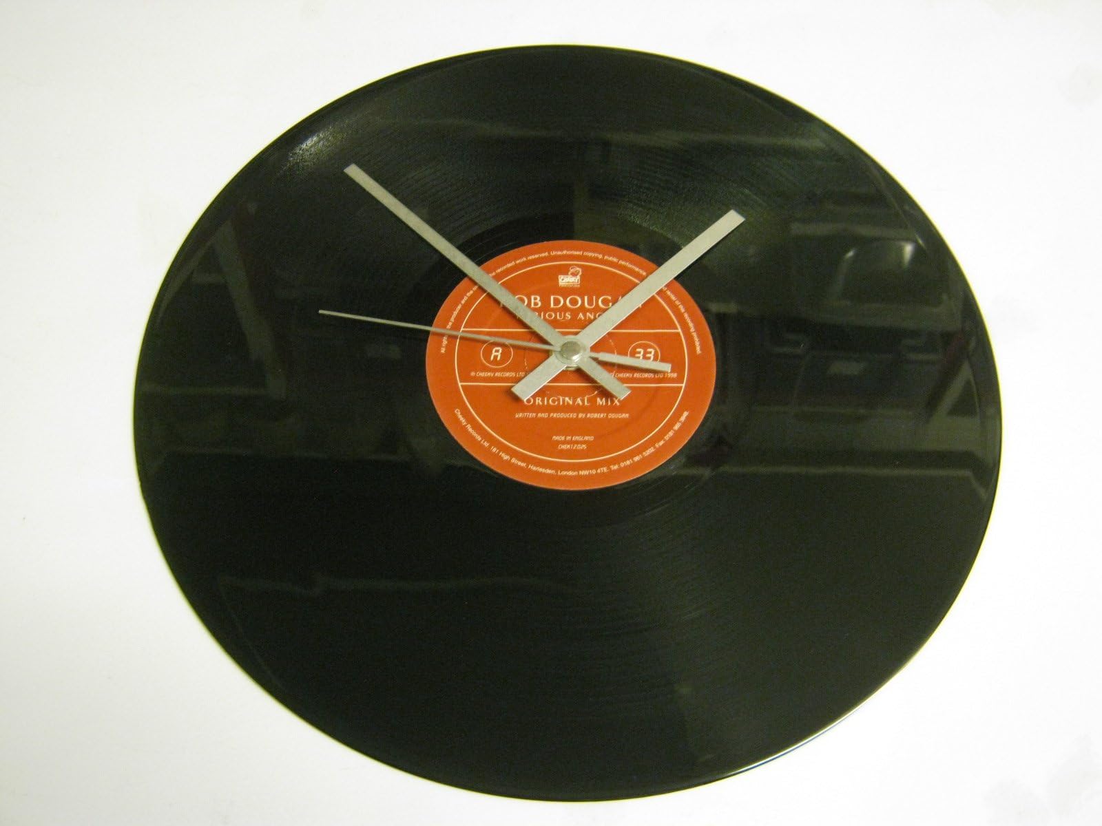 Rob Dougan - Furious Angels - 12" Vinyl Record Wall Clock