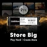 LinkMore XE400 2TB M.2 2280 PCIe Gen4 NVMe SSD 4800MB/s PC Laptop Gaming view 3