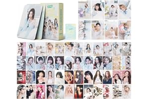 EFOOT Twice Photocards 2025 New Lomo Cards,Twice Cards for Gift and Fans Collection (55PCS-Yellow)