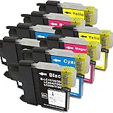 LC11-4PK 4色セットx2 8個セット brother(ブラザー)対応 互換インクカートリッジ 残量表示機能対応