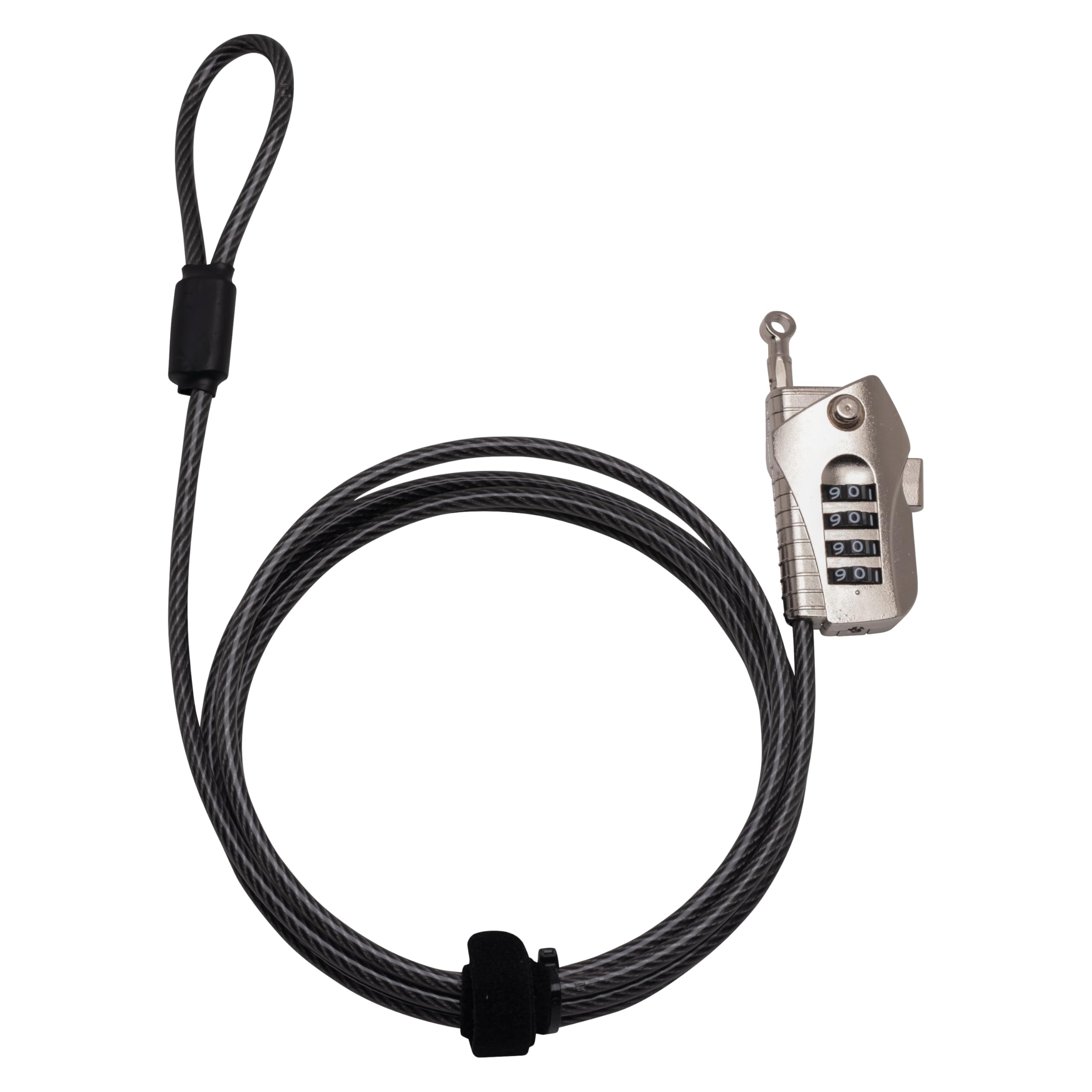Burg-Wächter Cable Lock with Combination, 200 cm, Black