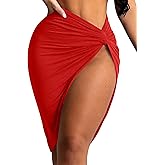 Mizoci Women's Swimsuit Coverup Beach Wrap Skirt Bathing Suit Bikini Cover Up for Swimwear