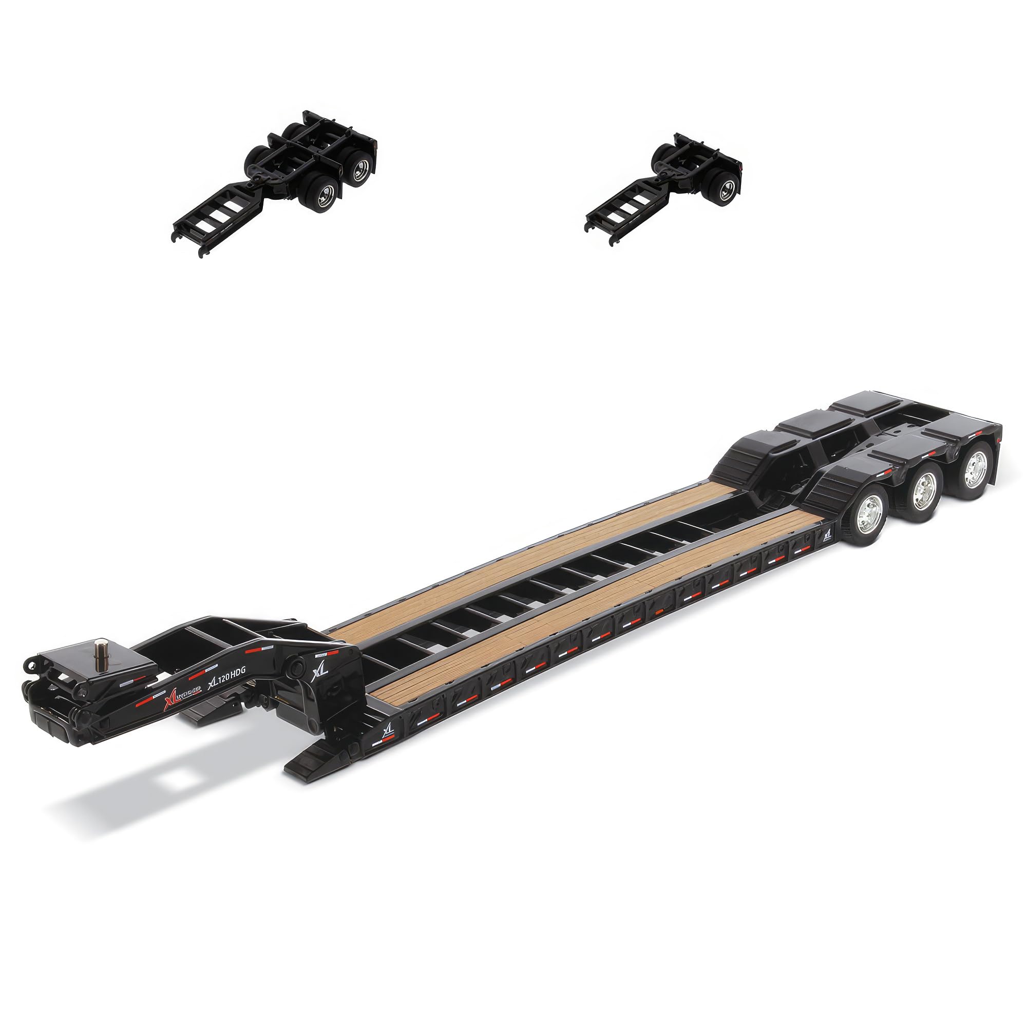 Photo 1 of Diecast Masters 1/50 XL 120 Low-Profile HDG Trailer with 2 Boosters Transport Series 1/50 Diecast Model 91032