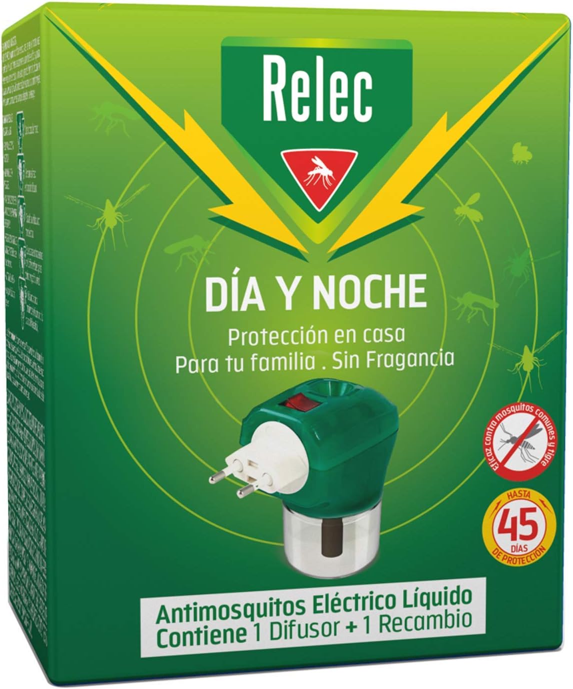 Antimosquitos eléctrico Relec día y noche por 6,07€ (en compra recurrente)
