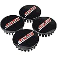 (Set of 4) 68mm=2.67 inches SS Wheel Center Cap Covers Hub Cap Emblem Badge Trim for 2016-2023 6th Generation Chevrolet Camaro