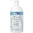 TRISWIM Swim Lotion 32oz | Neutralizes Chlorine, Bromine & Saltwater Odors | Hydrates, Restores & Nourishes Dry Skin | Aloe Vera, Shea Butter & Coconut Oil | Zen Grapefruit Scent