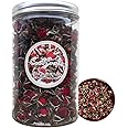 CoolCrafts Dried Rose Buds Edible Rose Tea Fragrant Dried Flowers for Tea, Baking, Crafting, Soap Making, Resin, Potpourri - Phnom Penh Rose 3.5oz