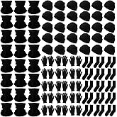 Hillban Bulk Homeless Gloves Beanies Hats Neck Warmers Socks Set Winter Donation Charity Care Bundle Pack for Men