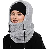 LYZLQLUCY Balaclava Winter Men and Women Ski Mask, Cold Weather Outdoor Wind-Resistant Warm Hats,Winter Masks&Hooded Scarves