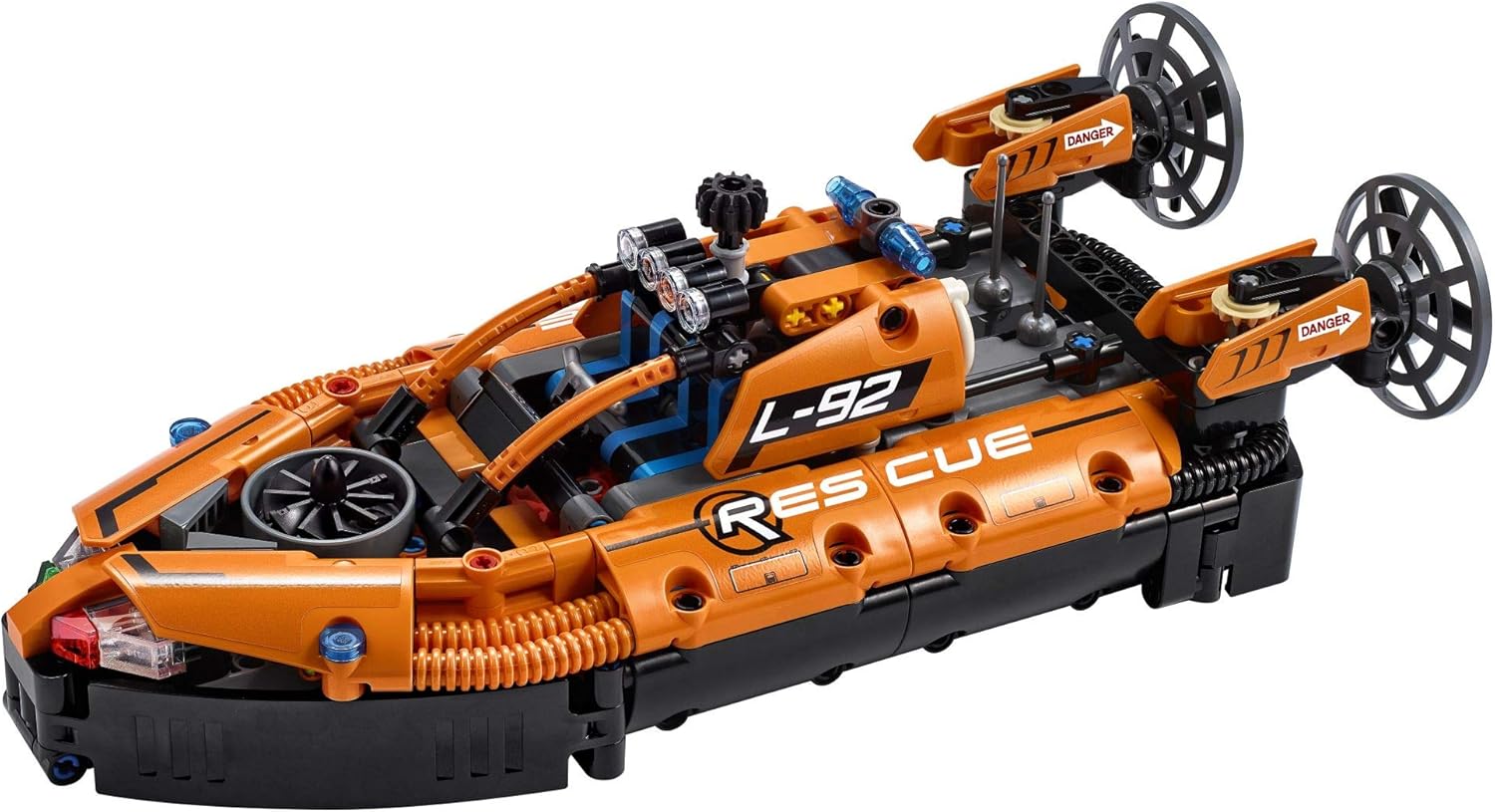 LEGO Technic Rescue Hovercraft 42120 Model Building Kit; This Awesome Toy Hovercraft Makes A Great Gift for Any Occasion, New 2021 (457 Pieces): Toys & Games