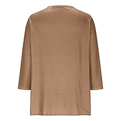 Fall Tops for Women 2025 Casual Button Down Henley