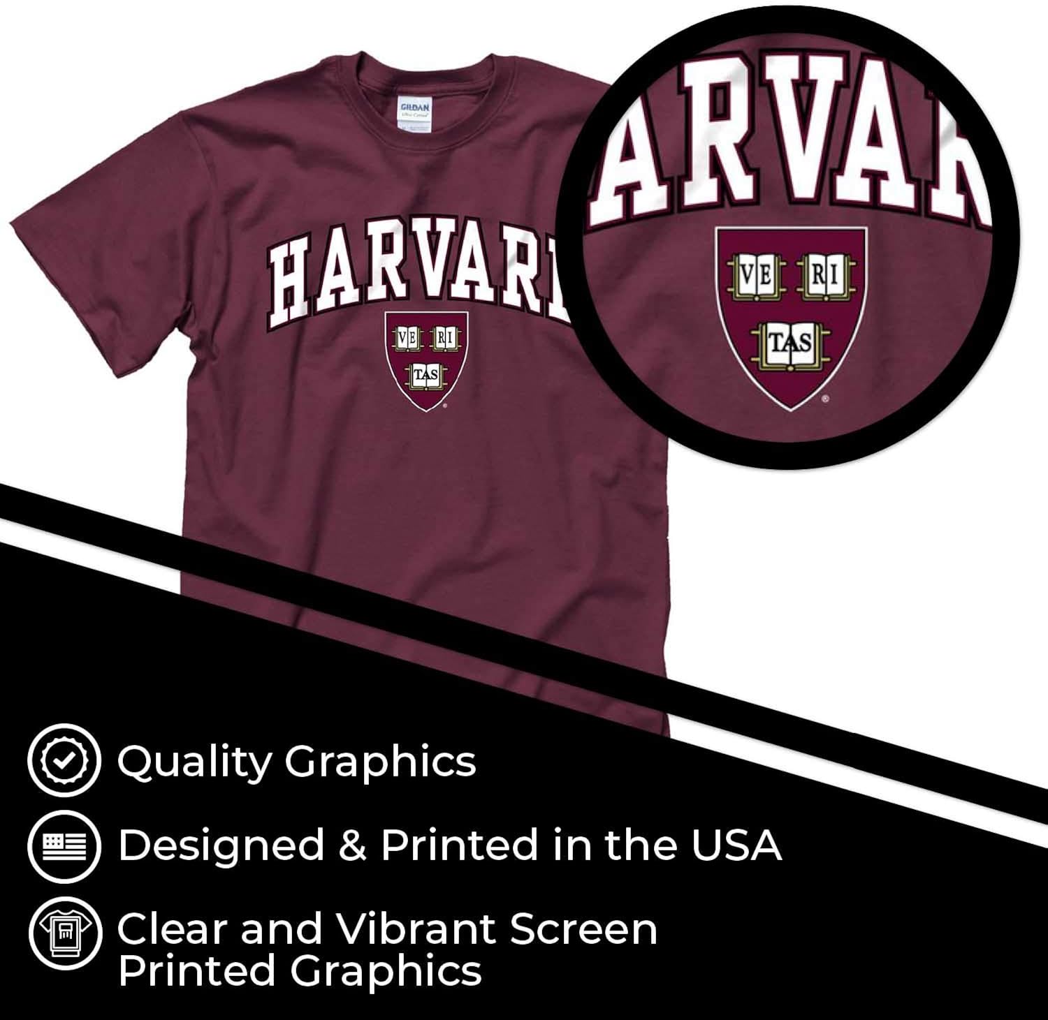 Campus Colors Adult Arch & Logo Soft Style Gameday T-Shirt : Clothing