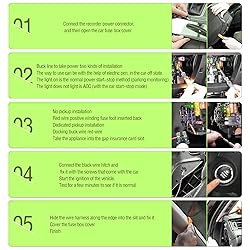 9.68Ft Mini USB Dash Cam Hardwire Kit - 12V-30V to