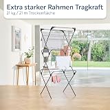 Minky Premium Sure Grip 3 Tier Airer Stainless Gunmetal Standard Size view 2