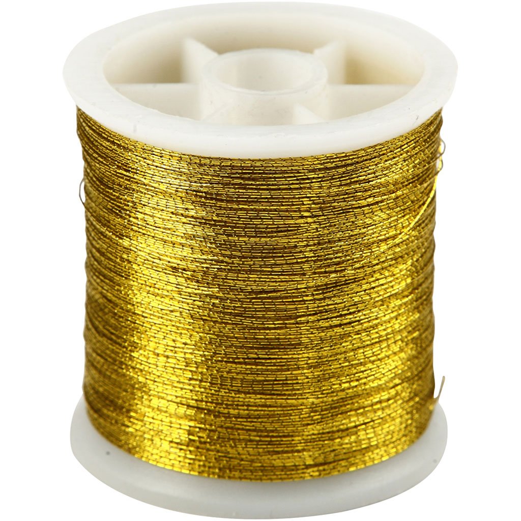 Creativ 100263 Company 100-Piece Sewing Thread, Gold