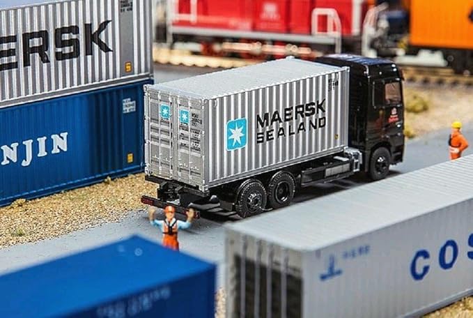 Faller FA 180823 - 20 Container Maersk Sealand, Zubehör für die Modelleisenbahn, Modellbau