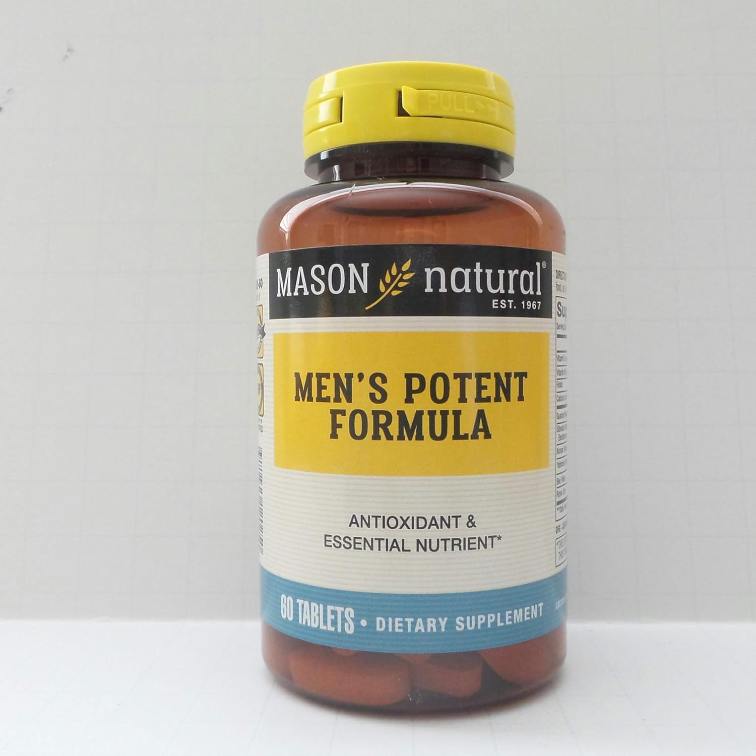 Mason Vitamins Mens Potent Tablets 60 Count #vitamins #for #men Mason Vitamins Mens Potent Tablets 60 Count