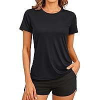 KevaMolly Workout Tops For Women UPF50+ Breathable Loose Fit