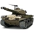 DIRACCOS Modified Edition 1/16 Remote Control US M41A3 Walker Bulldog Tank (Upgraded/Metal Road Wheel & Tracks & Sprocket Wheel & Idle Wheel)(5000mah Nimh Battery)(Steel Gear Gearbox)