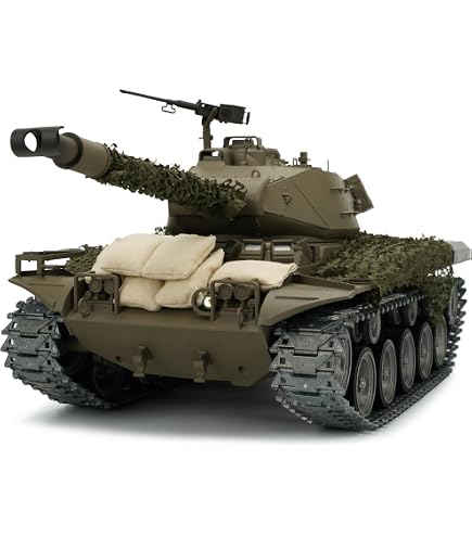 Amazon.com: 1:16 1/16 Mato 1230 USA Sherman M4A3(75) W RC Tank