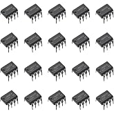 Bridgold 20pcs LM555CN Timing Delays and Oscillator Application Timer,8DIP.