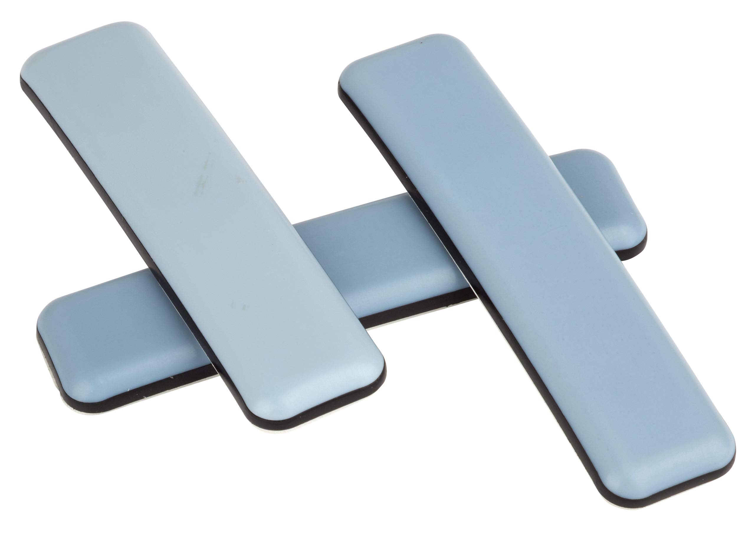 Teflon Furniture Sliders – 16 Pcs Round 72 x 19 mm, 5 mm High Self-Adhesive PTFE Gliders Durable Floor Protectors for Easy Moving by FD-Workstuff