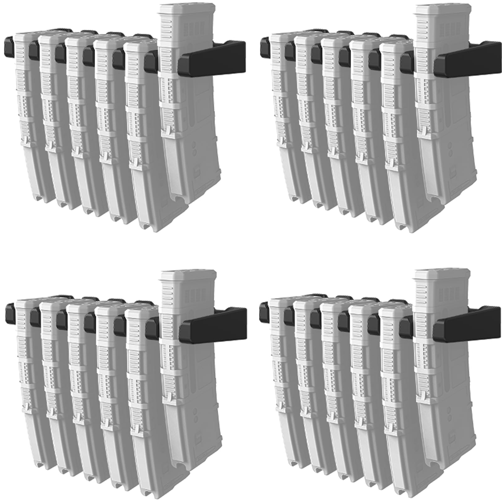 Photo 1 of Aoanoko PMAG Rack Wall Mount,Mag Holder|AR Magazine Hodler|Wall Mount Display Mag Storage,Home Magazine Storage Rack,Mag Rack for Gun Safe,Locker,Cabinet,Shelf