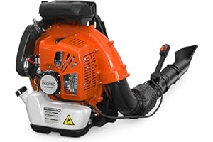NEOTEC 75.6cc Gas Leaf Blower Backpack 847CFM 2-Cycle Ergonomic Harness System 236 MPH Low Vibration and Cruise Control Powerful Gas Blowers for Lawn Yard Care Gifts for Dad