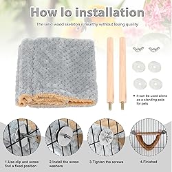 BWOGUE Winter Warm Bird Nest Bed Hanging Hammock