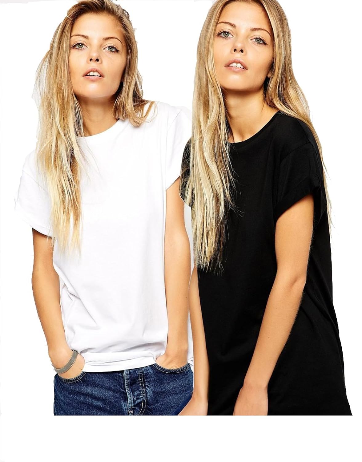 avaatar women's cotton t-shirts (awhs-02) - pack of 2