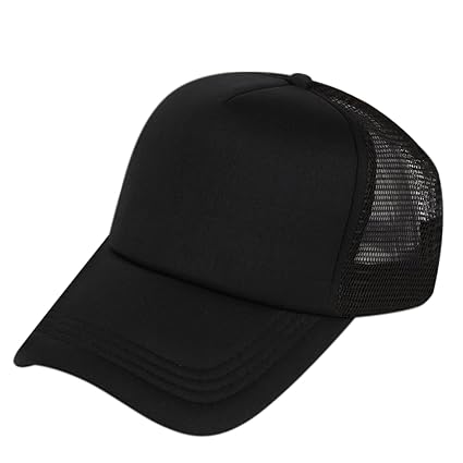 plain black cap india