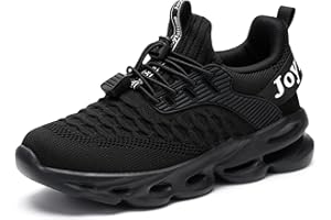 HSQ Boys Girls Tennis Shoes Kids Breathable Sneakers Ultra-Light Athletic Running Shoes for Toddler/Little Kid/Big Kid