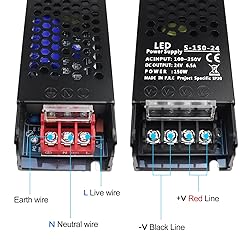 24V 6.5A 150W Universal Regulated Switching Power