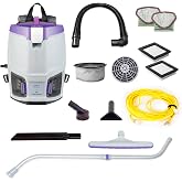 ProTeam GoFit 3 Commercial Backpack Vacuum with Xover Multi-Surface Telescoping Wand Tool Kit, 3 qt, Corded