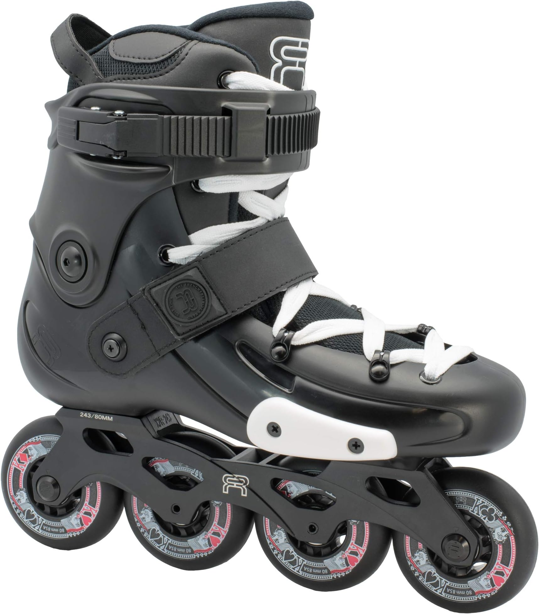 FR Skates FRX 80mm 2019 - Inline Skate for Freeride, Slalom, City Skating. Popular French Brand. Best patines en Linea or Rollerblades, high Performance Inline Skates