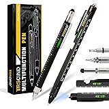 Gifts for Men Dad Husband, Christmas Birthday Anniversary Gifts Idea for Him Man, 10 in 1 Multitool 2pc Pen Set, Stocking Stu